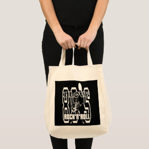 Rock Print - I Love 80s Rock’n’Roll – Tote Bags