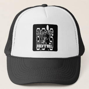 Rock Print - I Love 80s Rock'n'Roll - Trucker Hat