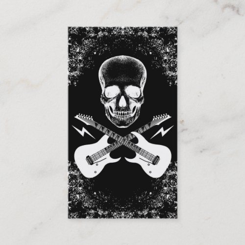 Rock Profile Card Business Card