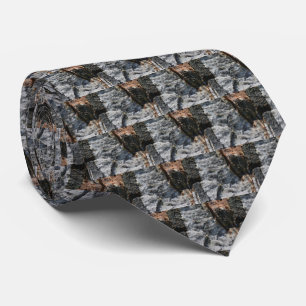 Rock Quarry Wall 4 Rock Collectors Neck Tie