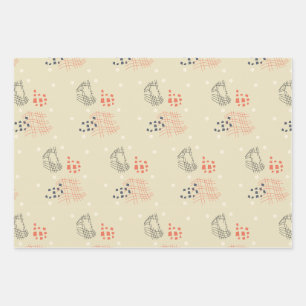 rock red abstract wrapping paper sheets