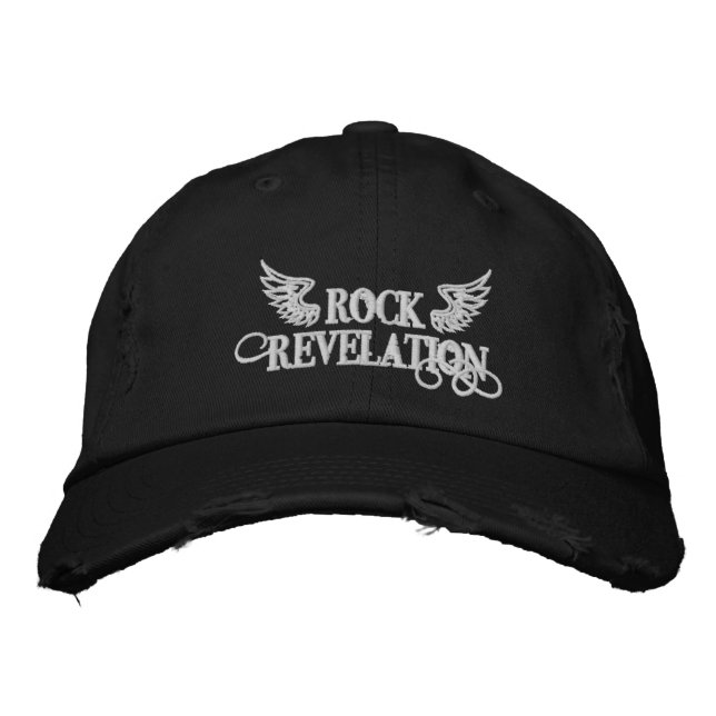 Rock Rev Distressed Hat (Front)