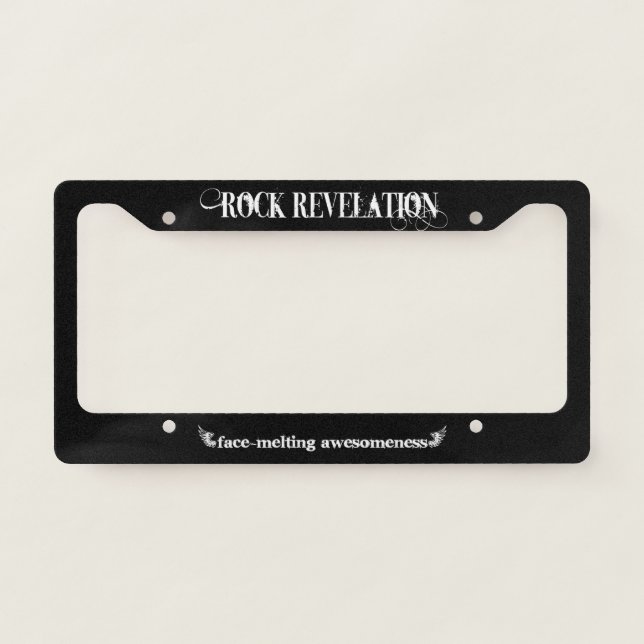Rock Rev License Plate Frame (Front)