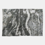 Rock Rock With Grey Geology Cat Pattern Towel at Zazzle