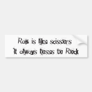Rock rocks! bumper sticker