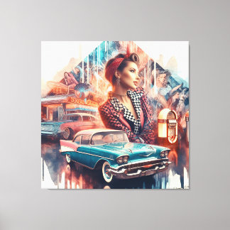 Rock & Roll 3 Canvas Print