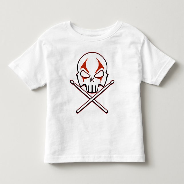 Rock & Roll Baby Shirt Heavy Metal Toddler Rock T (Front)