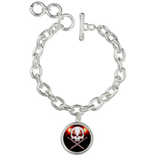 Rock & Roll Bracelet Heavy Metal Charm Bracelet