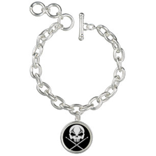 Rock & Roll Bracelet Heavy Metal Charm Bracelet