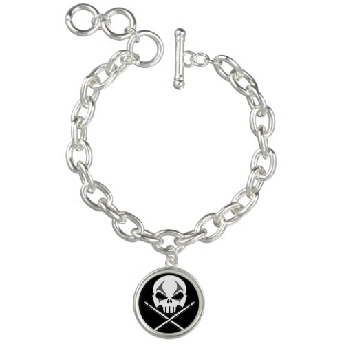 Rock  Roll Bracelet Heavy Metal Charm Bracelet