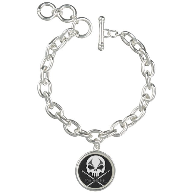 Rock & Roll Bracelet Heavy Metal Charm Bracelet (Product)