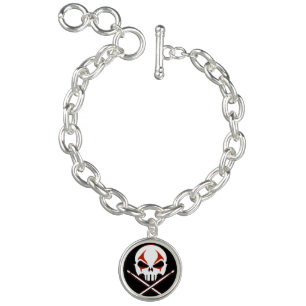 Rock & Roll Bracelet Heavy Metal Charm Bracelet