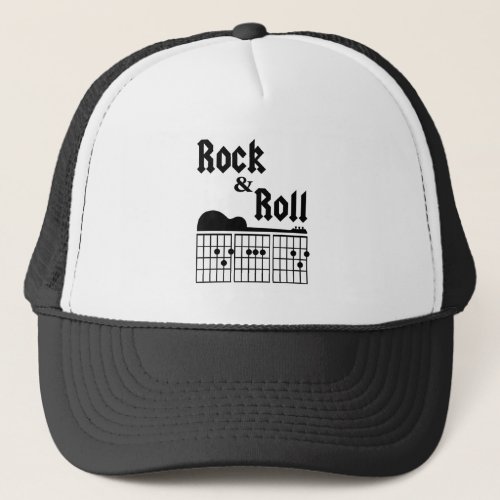 Rock  Roll Dad Trucker Hat
