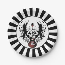 Rock & Roll Guitar Rocker Metal Musician Party