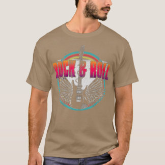 Rock  Roll Guitar Wings Music   1  T-Shirt