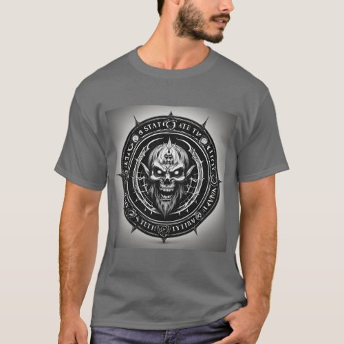 Rock  Roll Ink Skull  Guitars Tattoo Tee