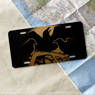 Rock & Roll License Custom Drummer License Plate