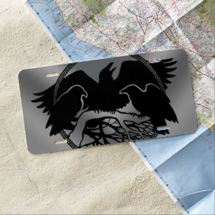 Rock & Roll License Custom Drummer License Plate