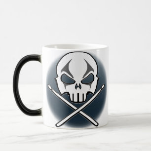 Rock & Roll Mug Cup Heavy Metal Drummer Cups Gifts