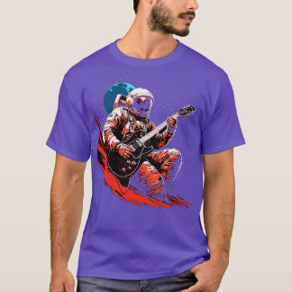 Rock Roll Music Concert Festival Astronaut Space G T-Shirt