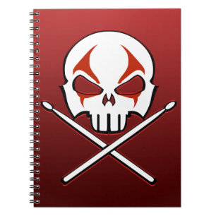 Rock & Roll Notebook Metal Drummer Journal Book