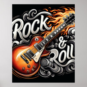 Rock & Roll Poster