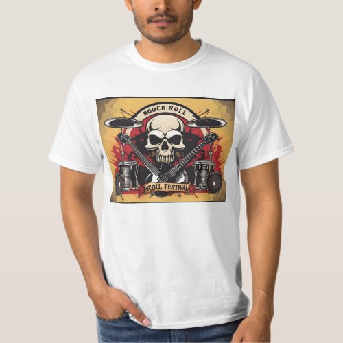 Rock  Roll Revolution Unleash the Music Within T_Shirt