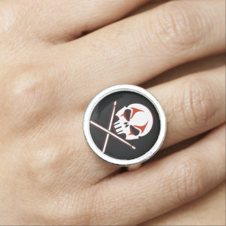 Rock & Roll Ring Heavy Metal Drummer Ring Jewelry
