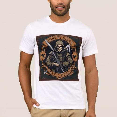  Rock  Roll Skulls Sticker Set _ Embrace t T_Shirt
