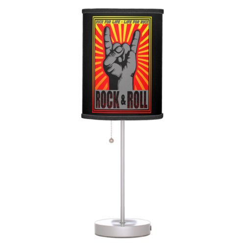 Rock  Roll Table Lamp