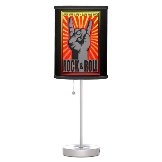 Rock & Roll Table Lamp