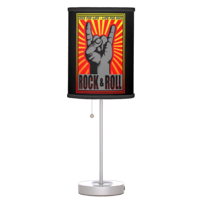 Rock & Roll Table Lamp (Right)