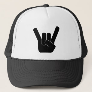Rock Sign Trucker Hat
