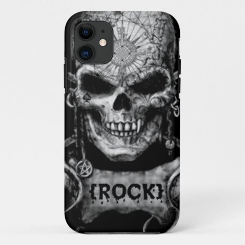 Rock Skull iPhone 11 Case