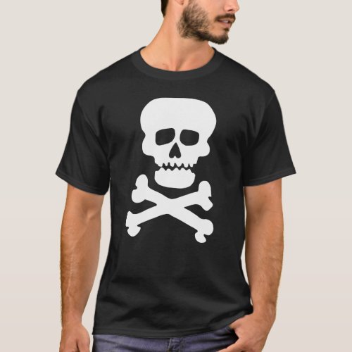 Rock Skull Front  Back T_Shirt