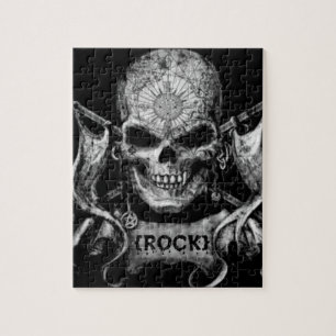 Rock Skull Jigsaw Puzzle