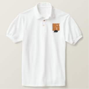 ROCK SOLID EMBROIDERED POLO SHIRT