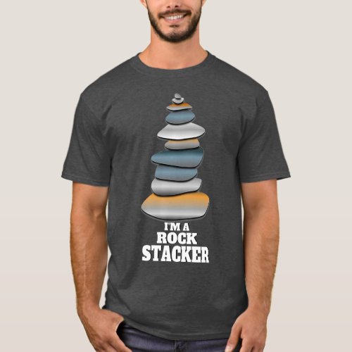 Rock Stacking  Rock Stacker  Cairn Hiking Gift T_Shirt