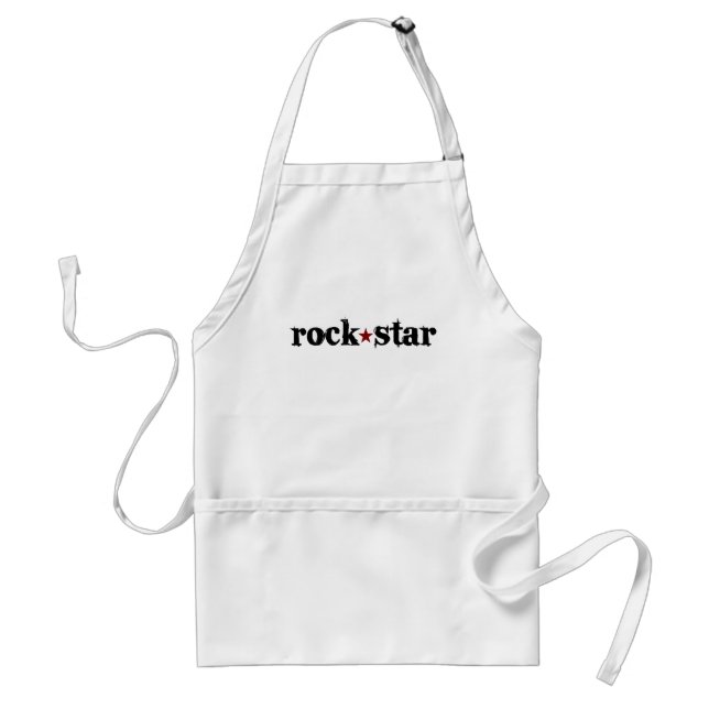 Rock Star Adult Apron (Front)