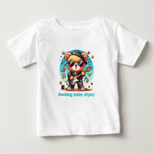 Rock star baby clothes gift for boys and girl baby T-Shirt