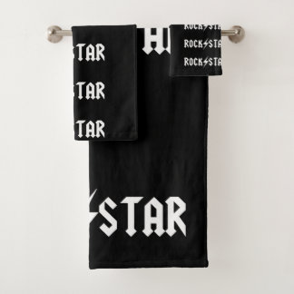 Rock Star Bath Towel Set