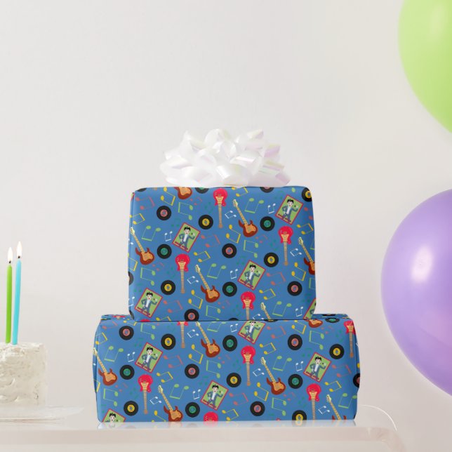 Rock Star Boys Band Birthday Party Wrapping Paper (Party Gifts)