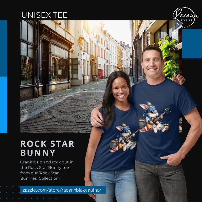 Rock Star Bunny T-Shirt (Creator Uploaded)