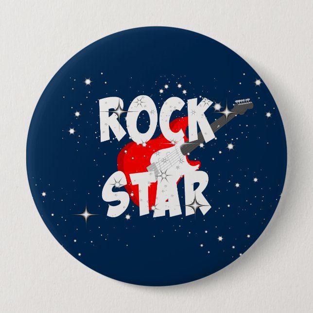 "Rock Star" Button (Front)