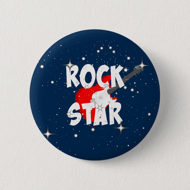 "Rock Star" Button (Front)
