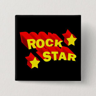 Rock Star Button
