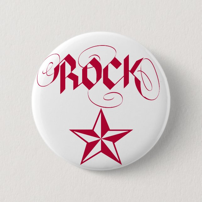 Rock Star Button (Front)