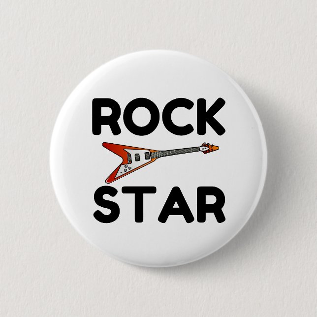Rock Star Button (Front)