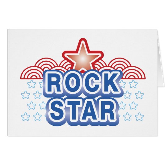 Rock Star Cards (Front Horizontal)