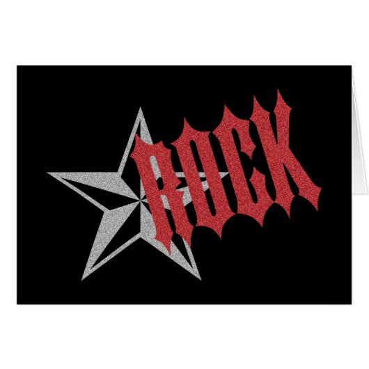 Rock Star Cards (Front Horizontal)